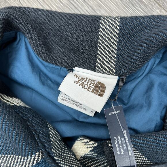 The North Face Valley Twill Utility Coat Size Large Womens Midnight Petrol Blue - Picture 11 of 12